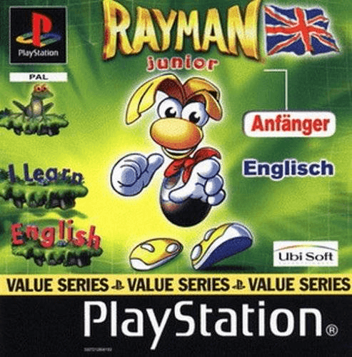 Rayman Junior Anfanger box art for Playstation